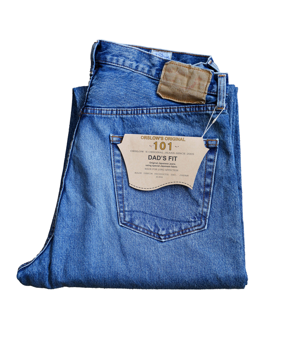 101 Dad's Straight Fit Denim Used Wash