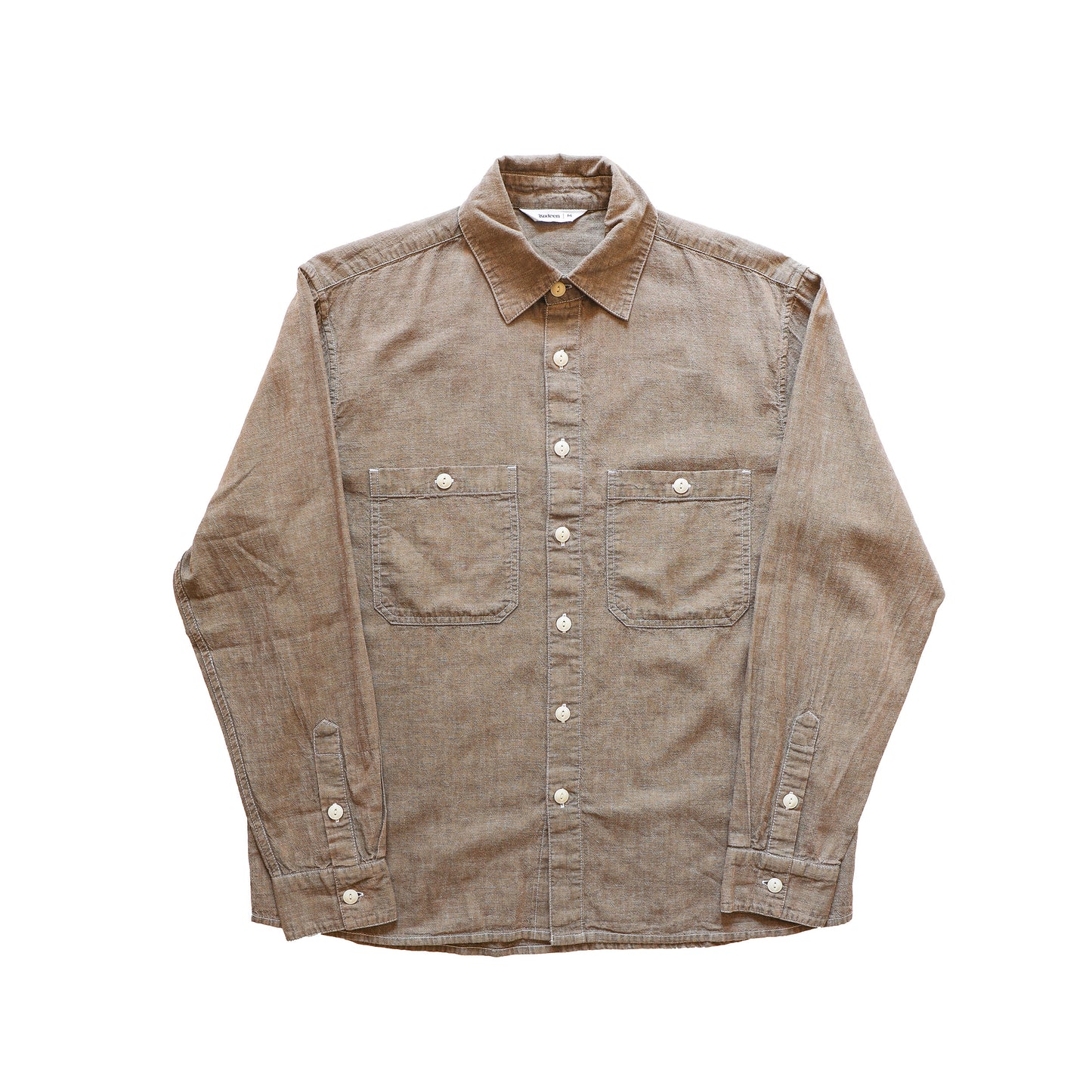 Utility Shirt Brown Chambray