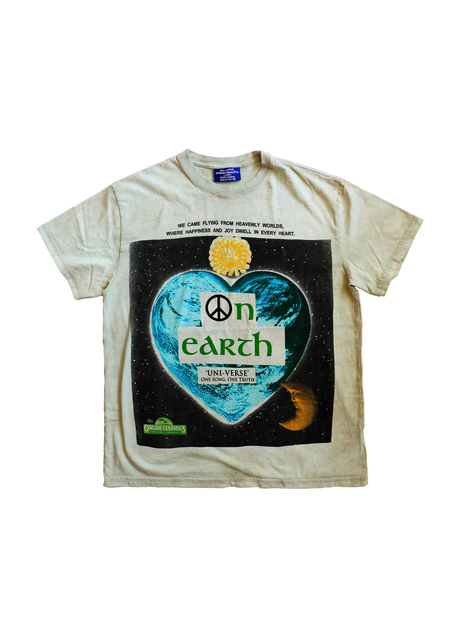 Heavenly Worlds Tee Hand Dye