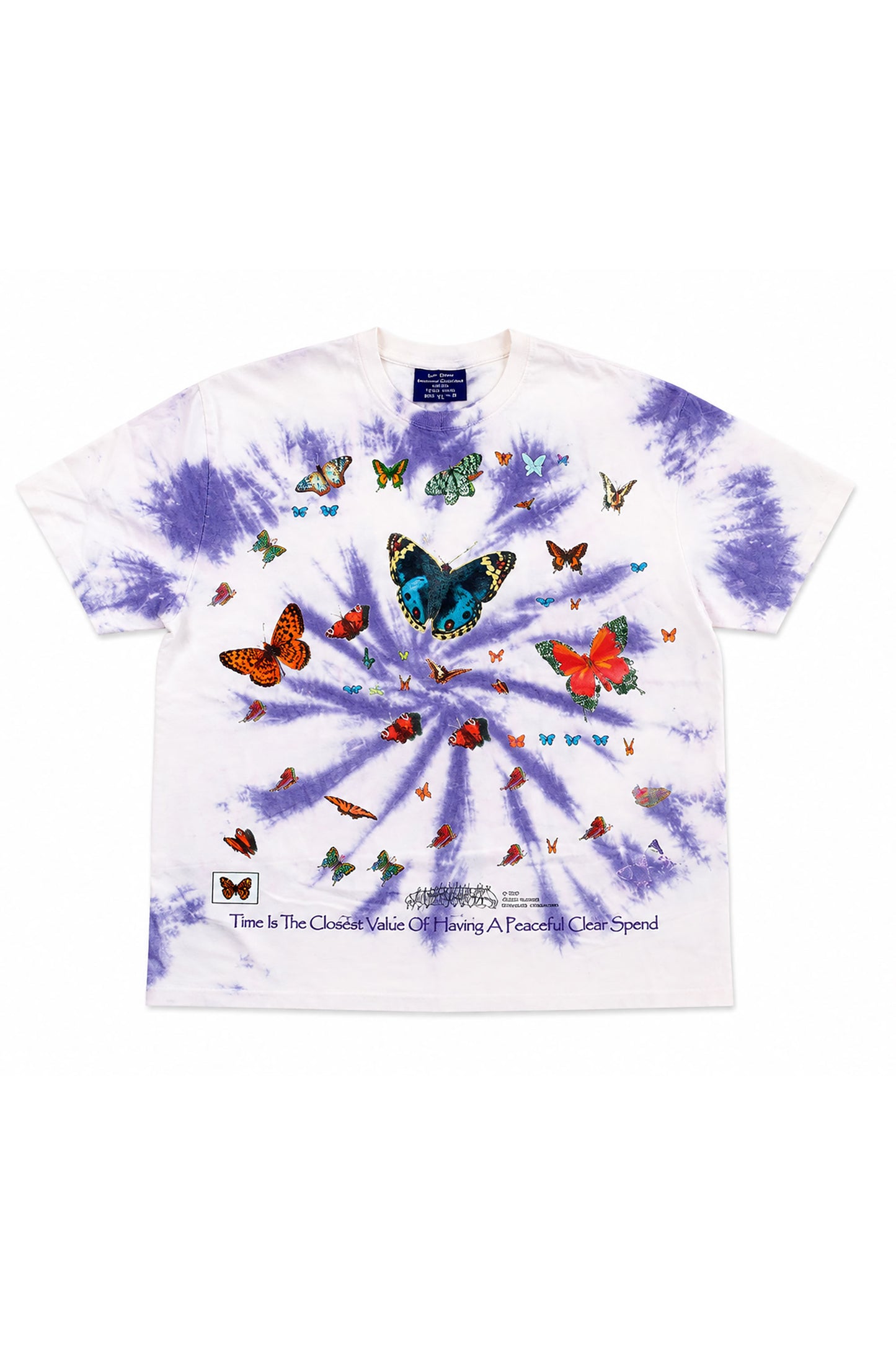 Time Is The Most Valuable This A Person Can Spend SS Tee Tie Dye