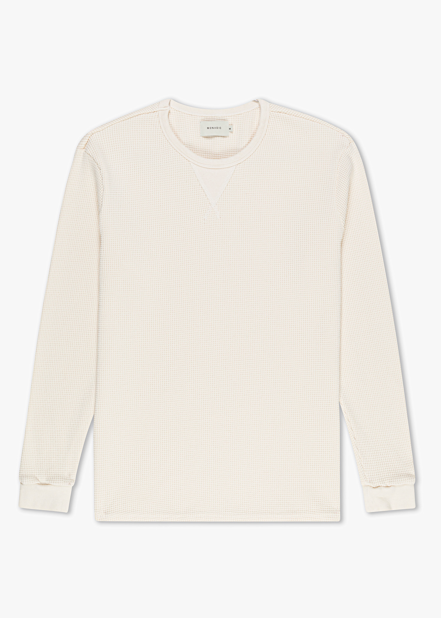 Waffle Knit Thermal Natural