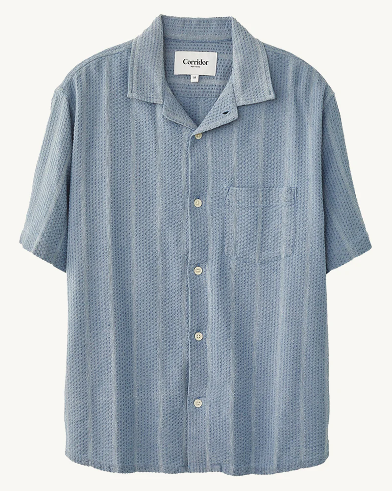 Striped Seersuckers SS Indigo