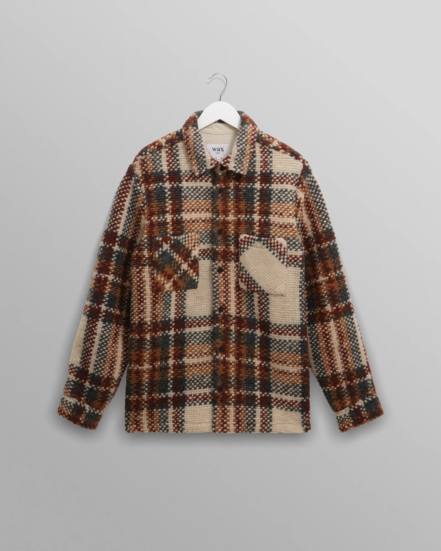 Whiting Overshirt Bobble Ecru Multicolor