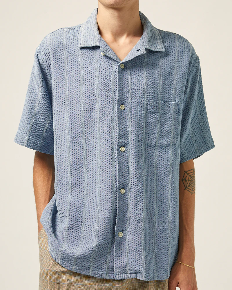 Striped Seersuckers SS Indigo