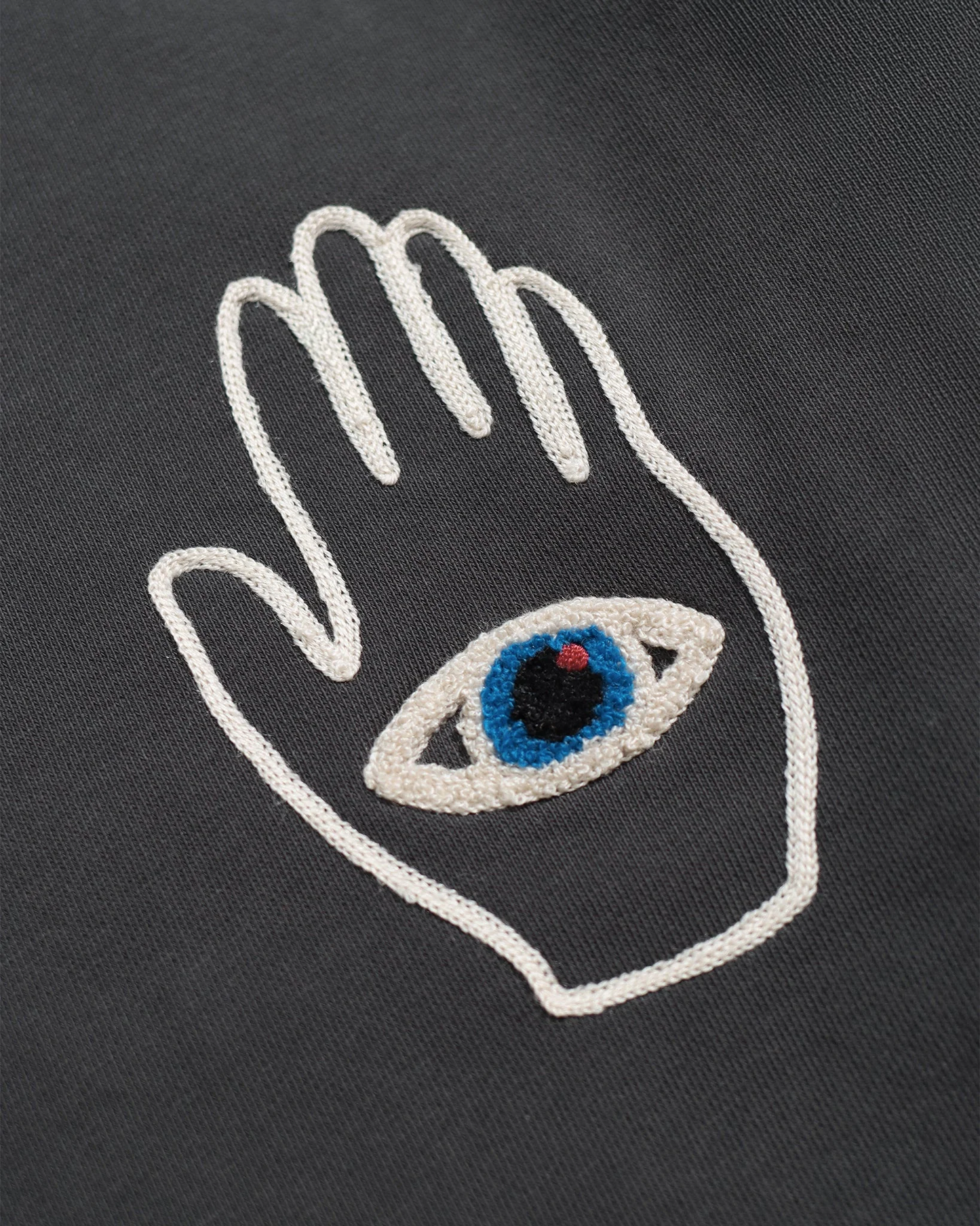 Hand Eye Sweatshirt Grey