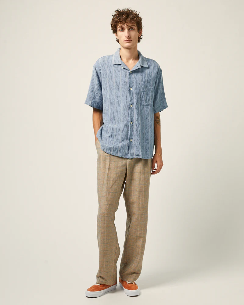 Striped Seersuckers SS Indigo