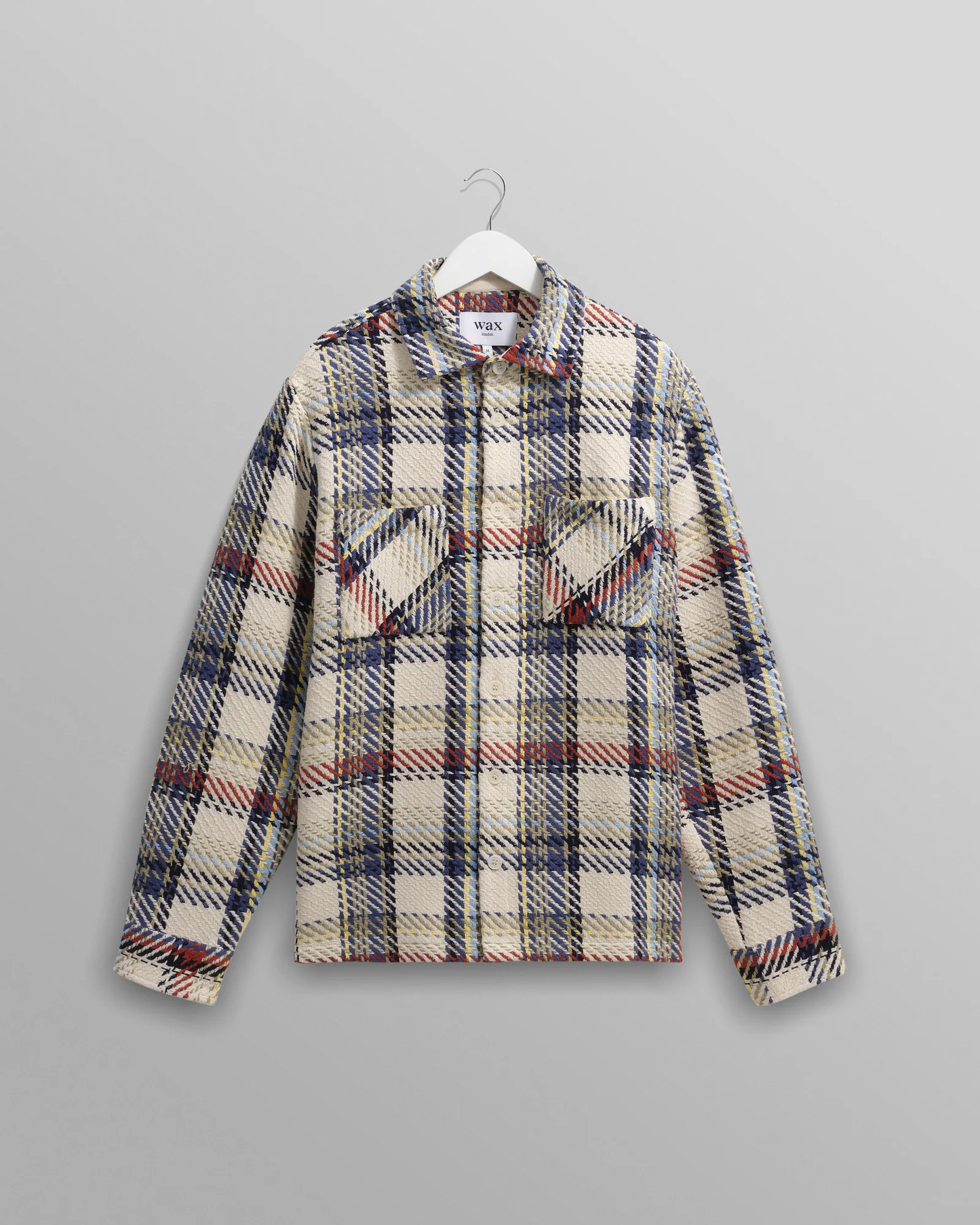 Whiting Overshirt Jazz Weave Ecru