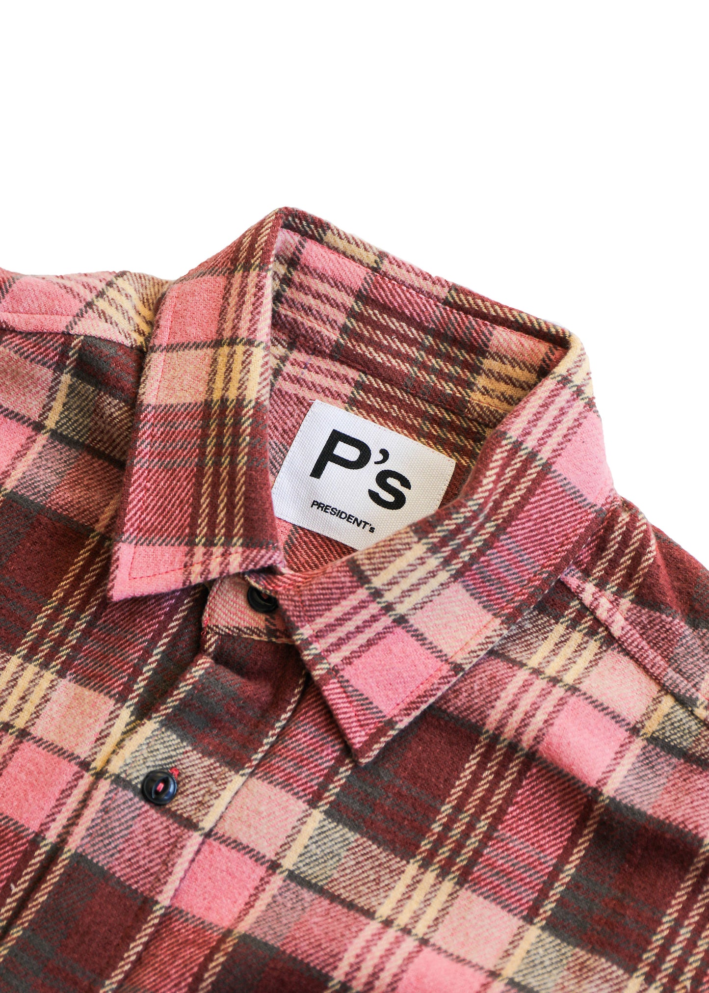 Kith Shirt Pink Flannel