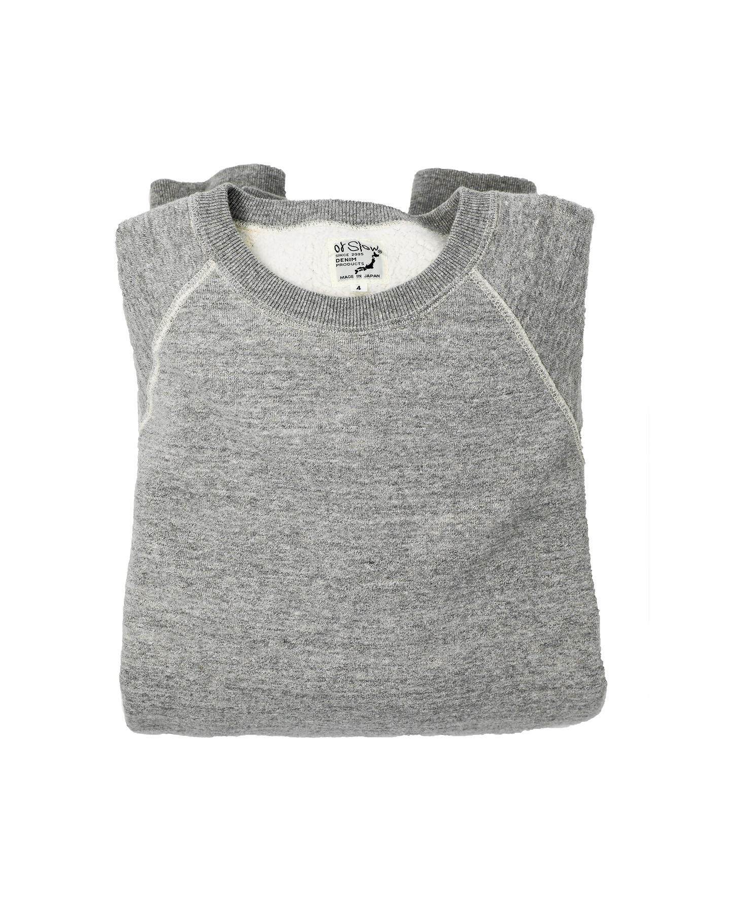 Crewneck Loopwheel Sweatshirt Heather Grey