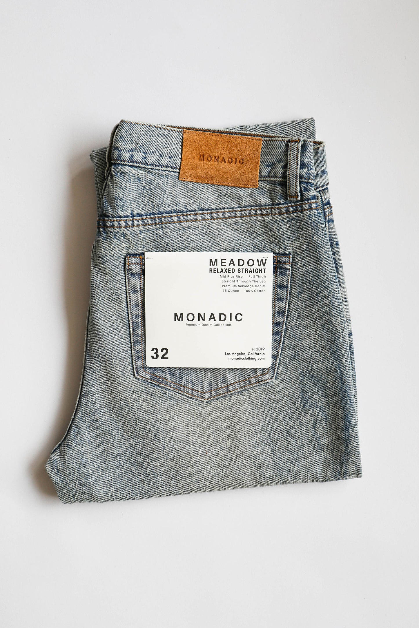Meadow Relaxed Straight Fit "1993" Wash