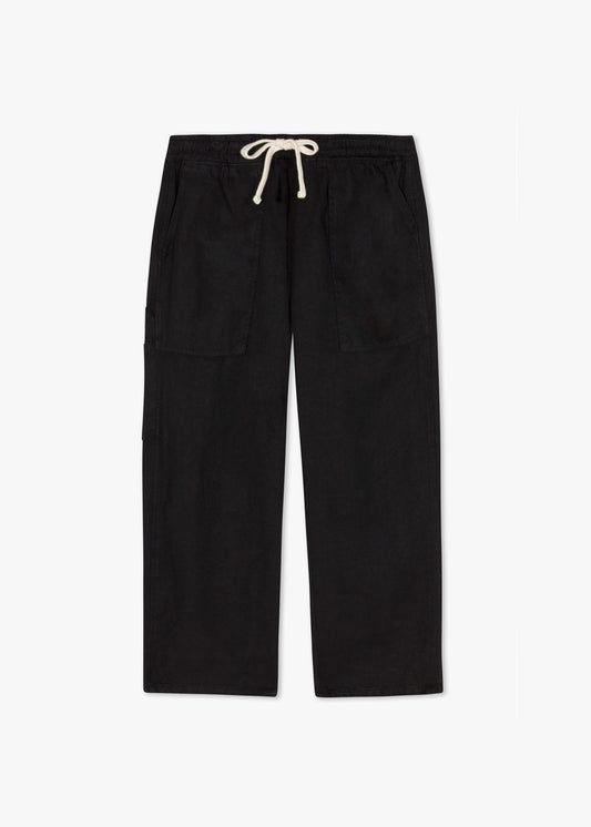 Andersen Pant Black Linen