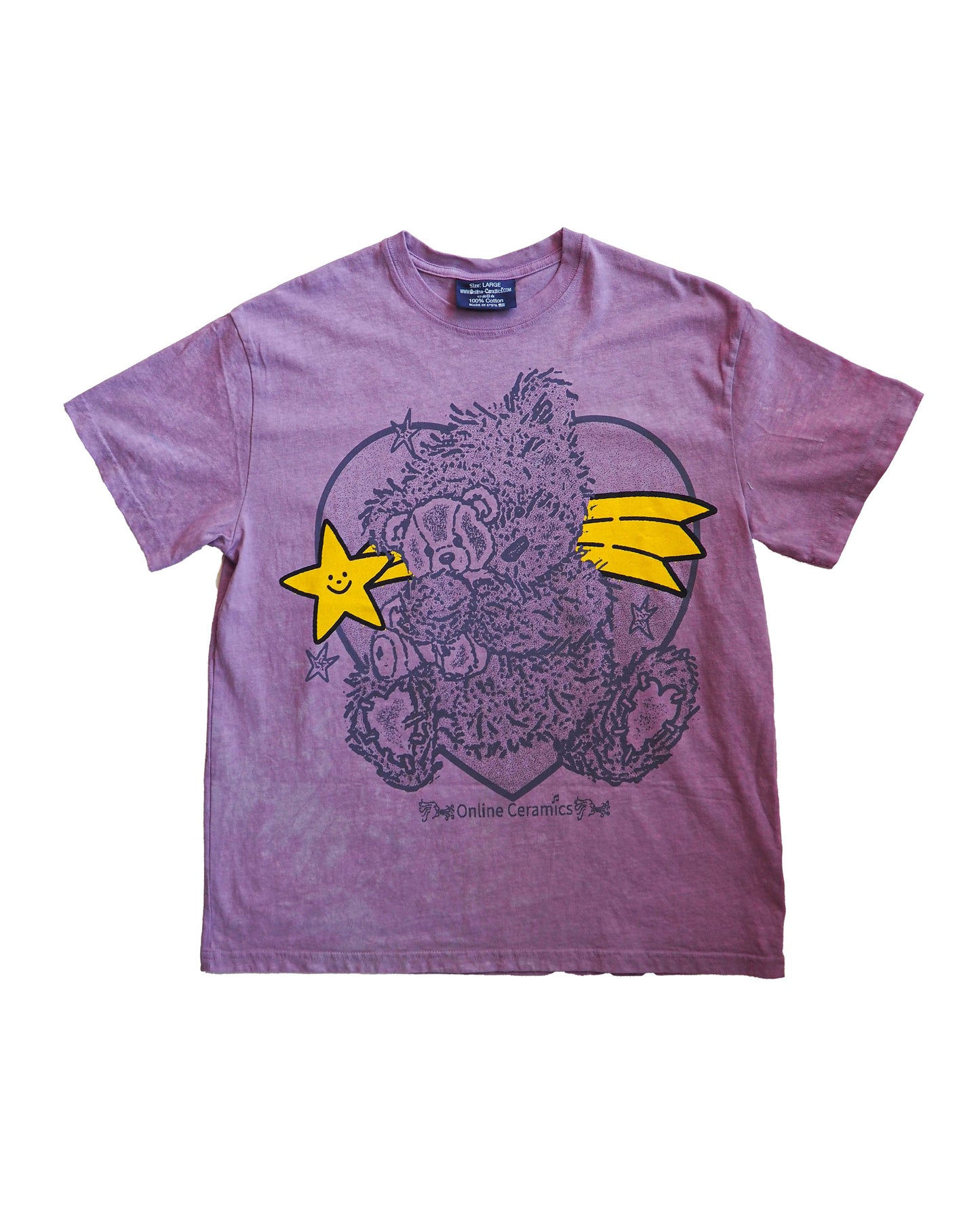 Leave With Nothing Tee Purple