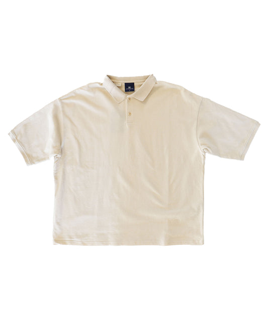 Cropped Polo Ecru Fog