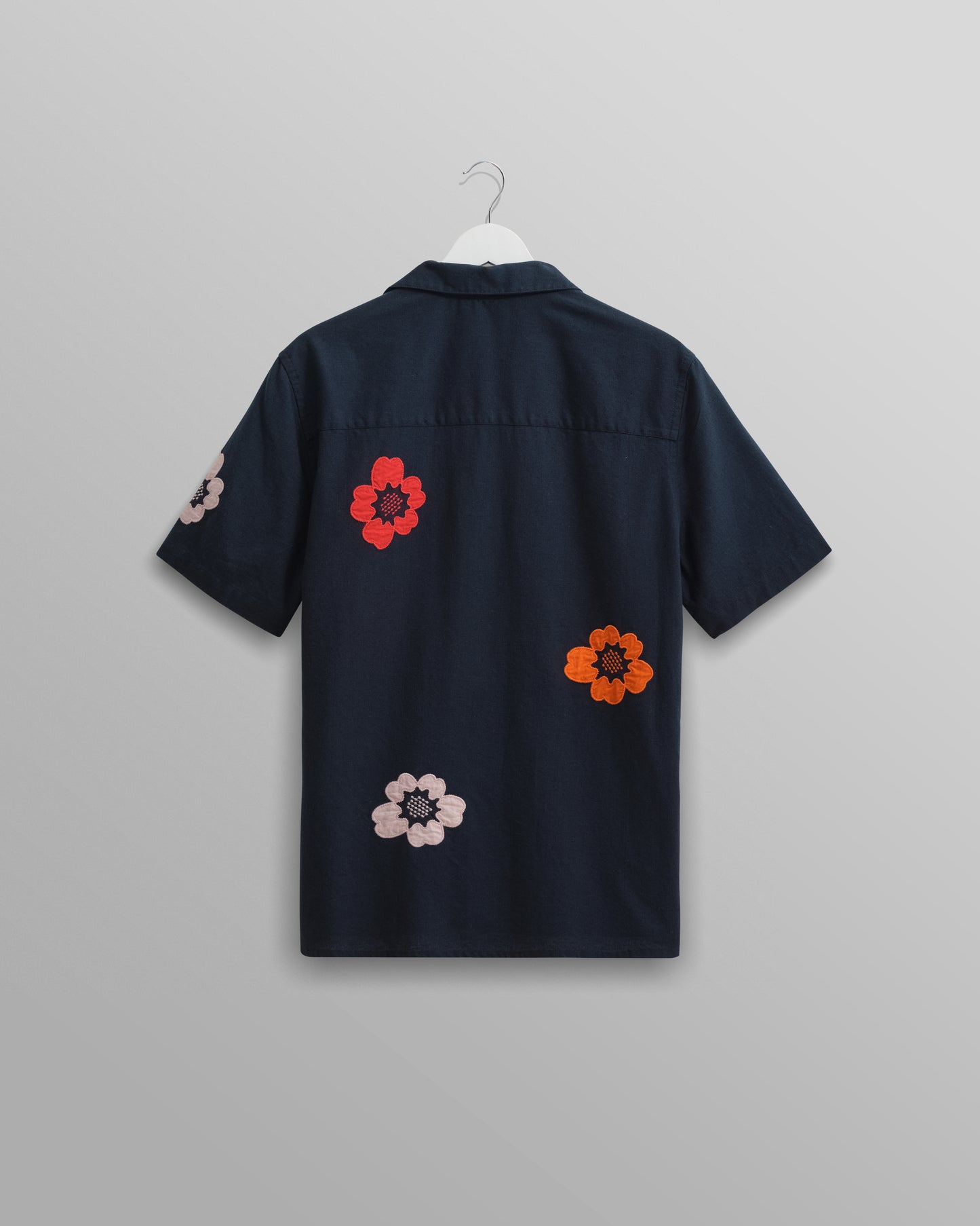 Didcot SS Floral Applique Navy
