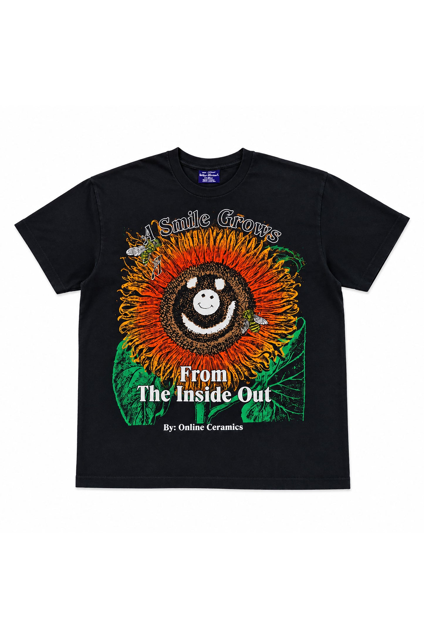 From The Inside Out SS Tee Off Black
