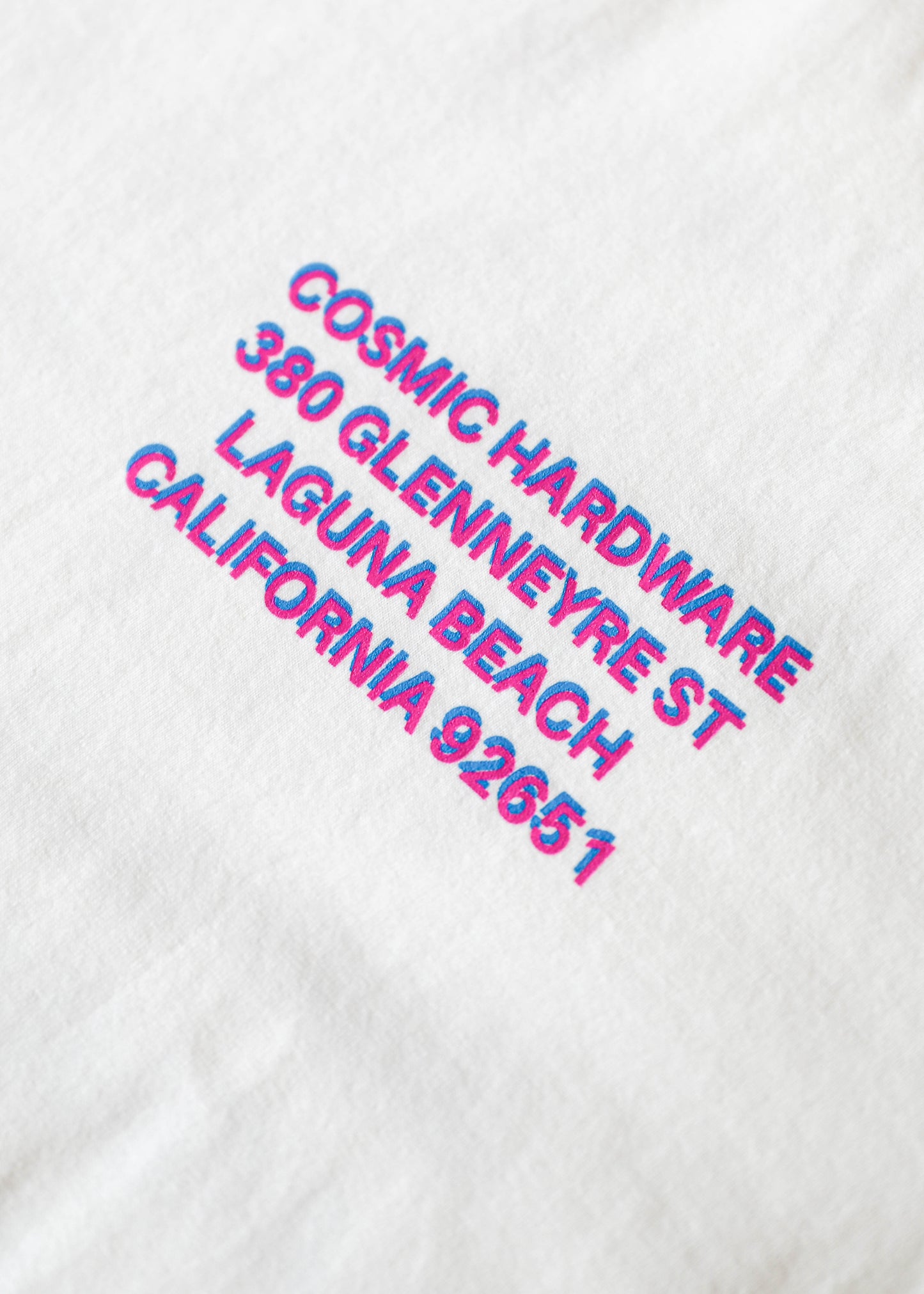 Vision Quest Tee Washed White