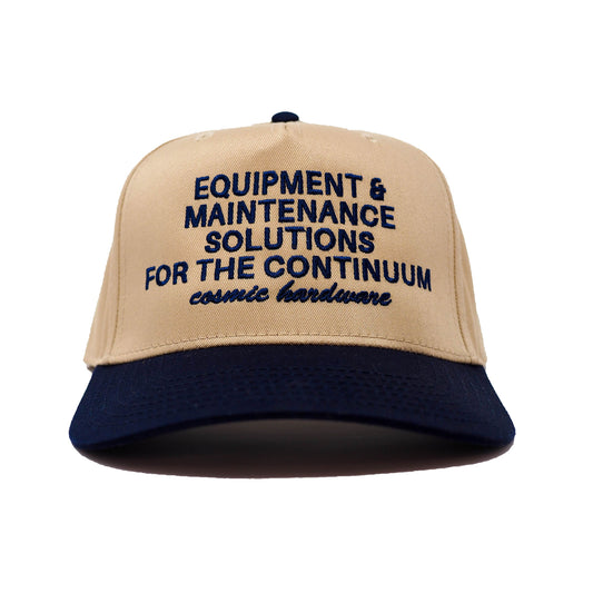 Maintenance Hat Navy Tan