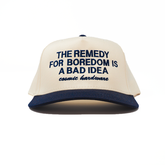 Remedy Hat Navy Tan