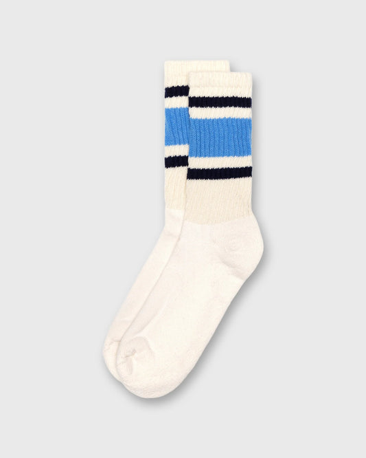 Retro Stripe Sock Blue Navy