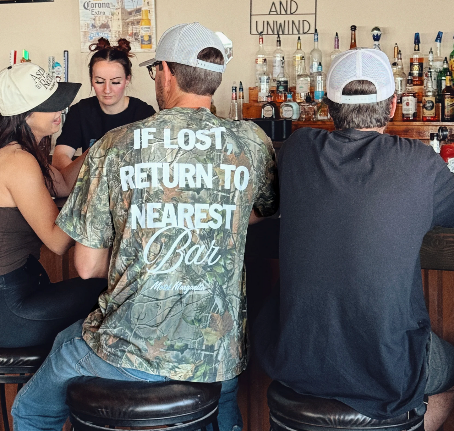 If Lost Tee Camo