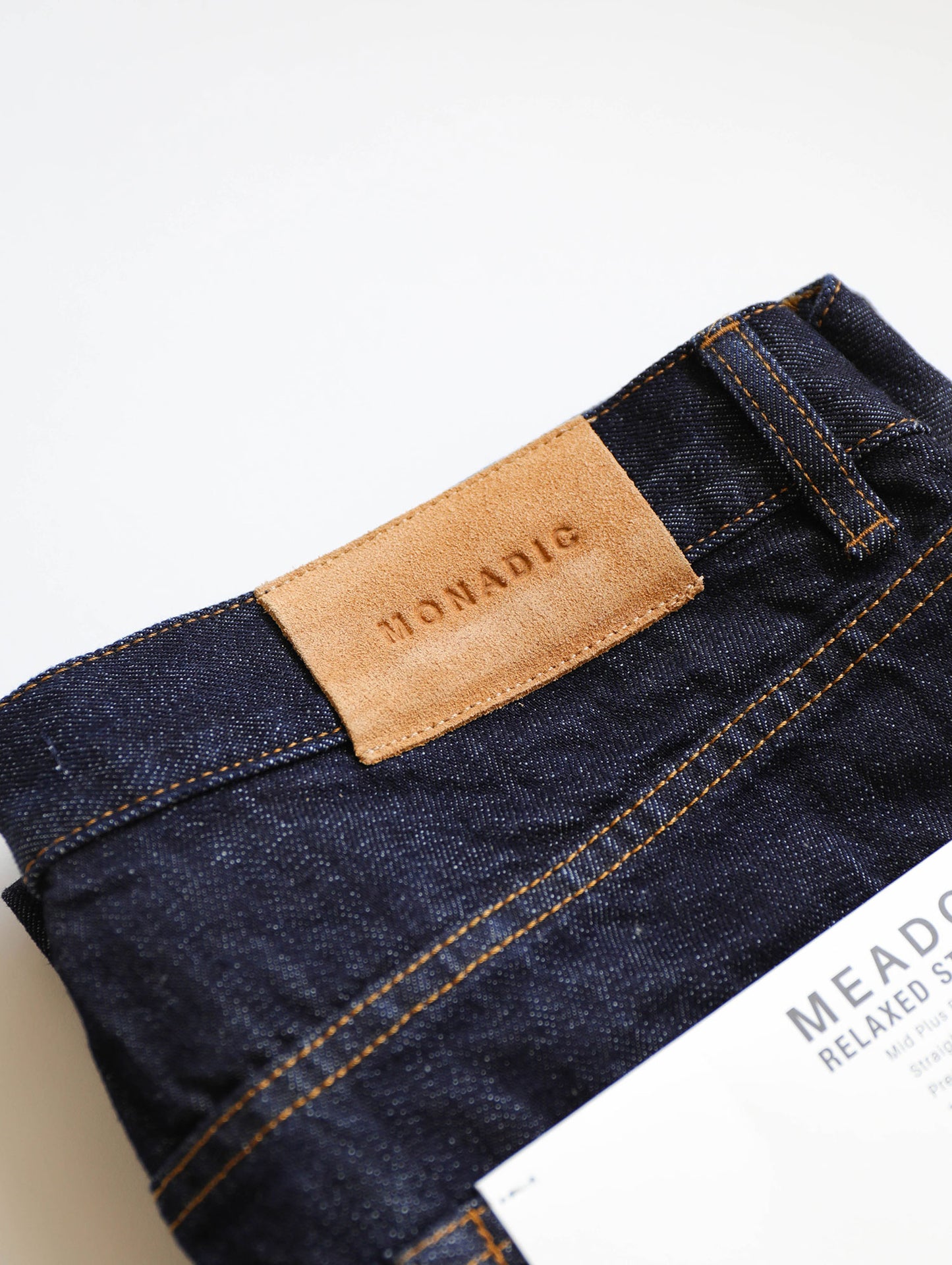 Meadow Relaxed Straight Fit "Single Rinse"