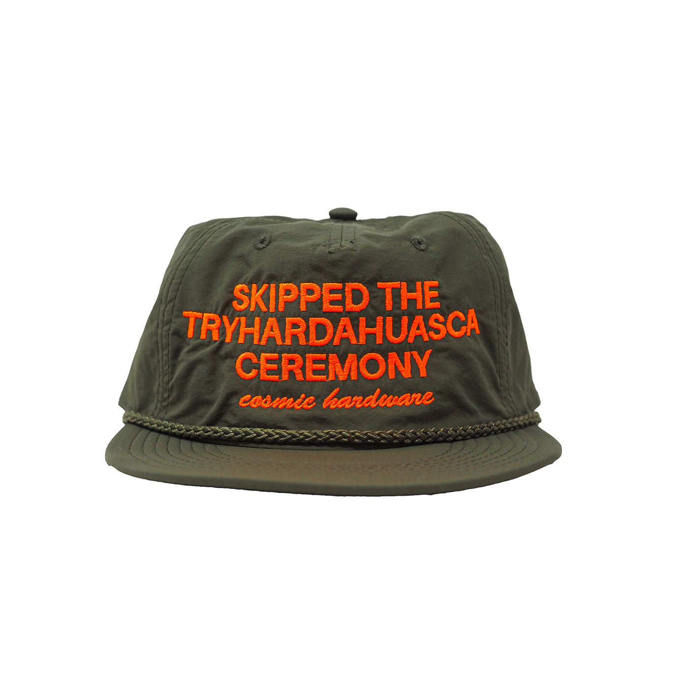 Try Hard Hat Olive Nylon