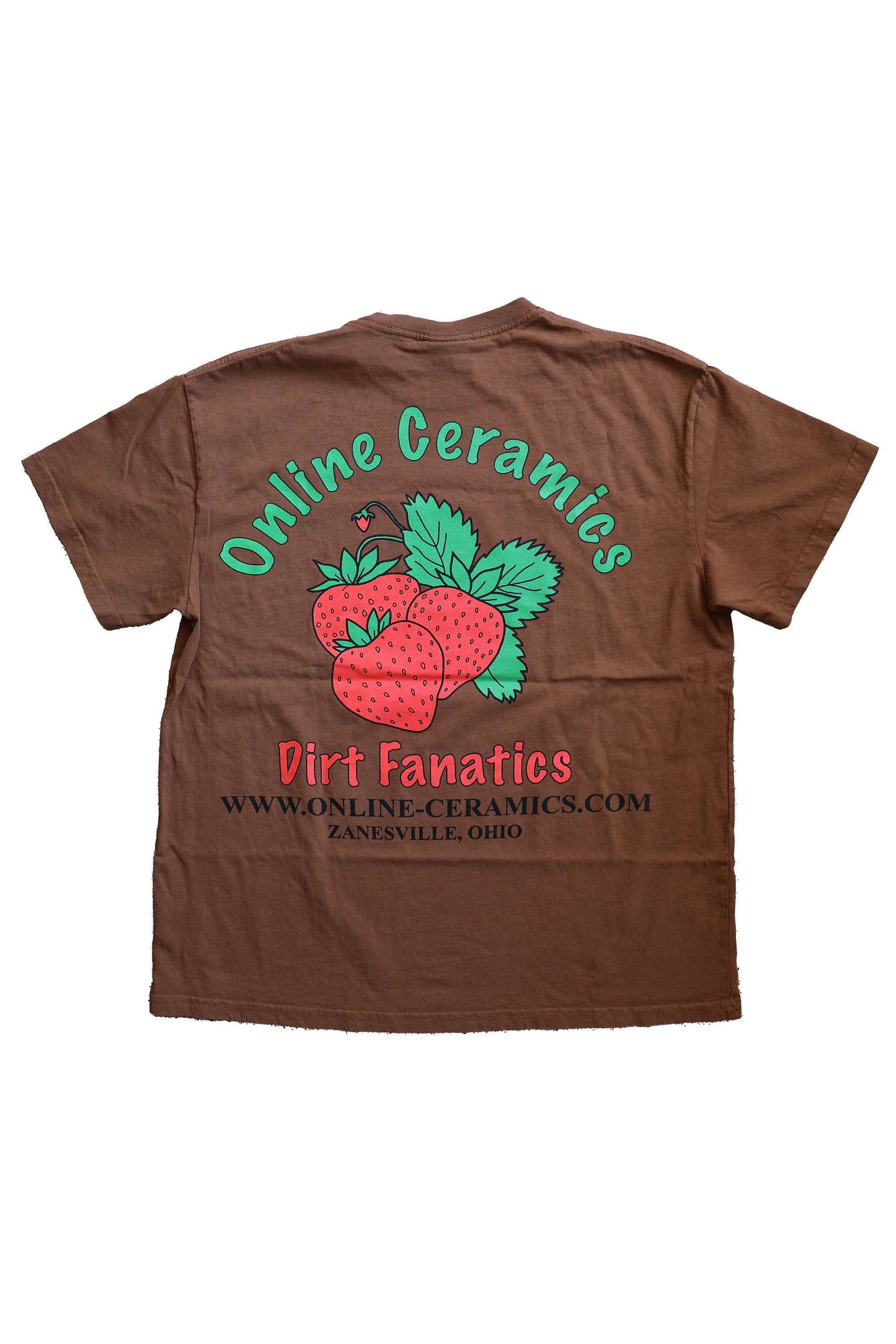 Eat Vegetables SS Tee Rust