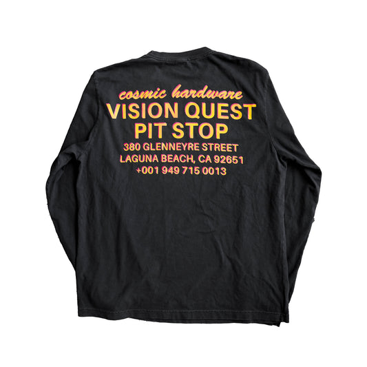 Vision Quest LS Tee Black