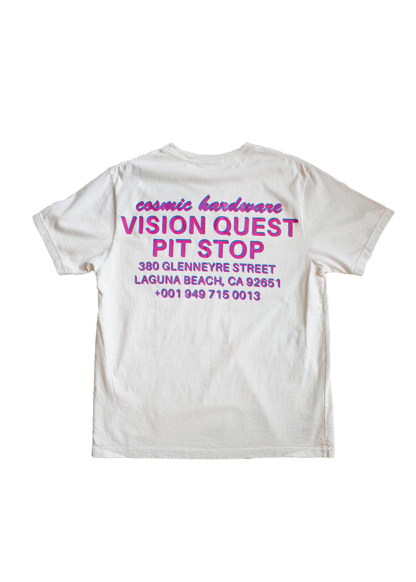 Vision Quest Tee Washed White