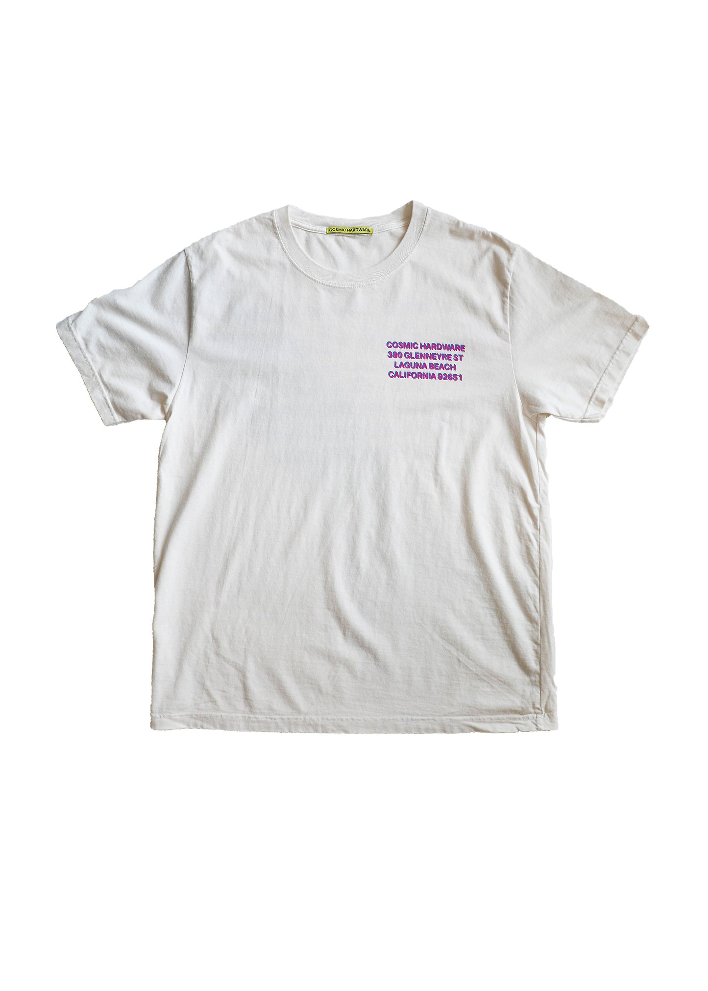 Vision Quest Tee Washed White