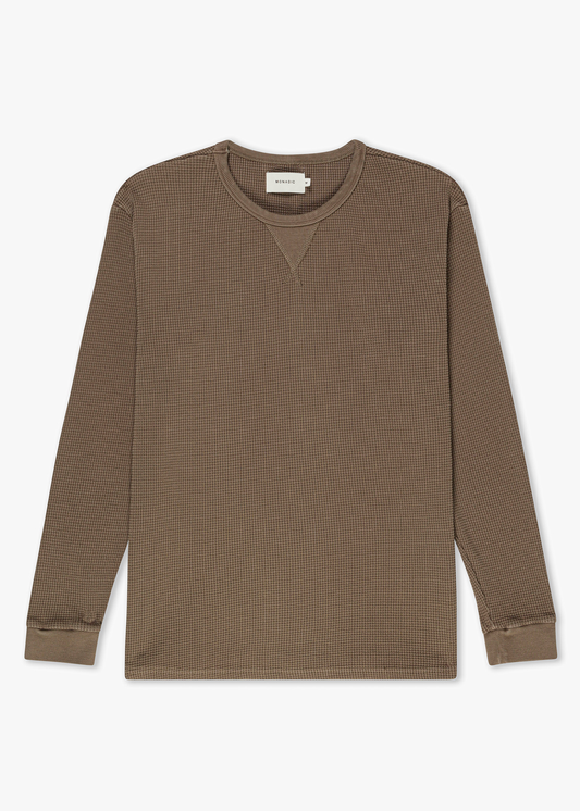 Waffle Knit Thermal Canvas
