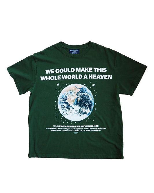 World World Heaven Tee Green