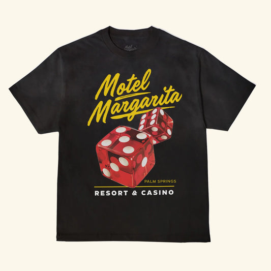 Casino Tee Vintage Black