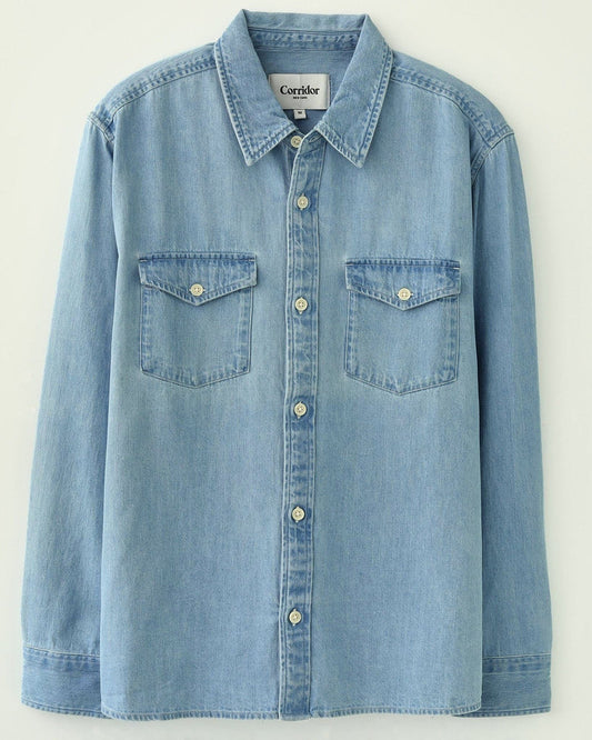 Denim Shirt LS Indigo