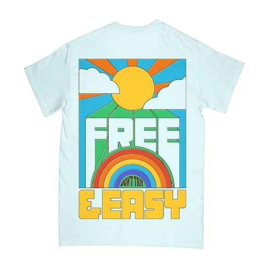 Day Glow SS Tee Icy