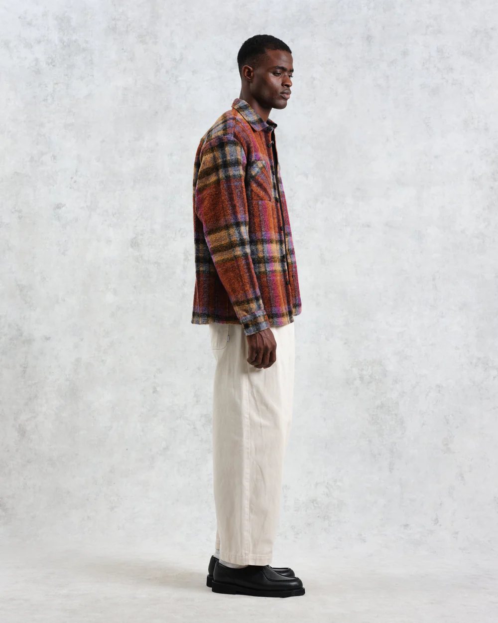 Whiting Wool Check Overshirt