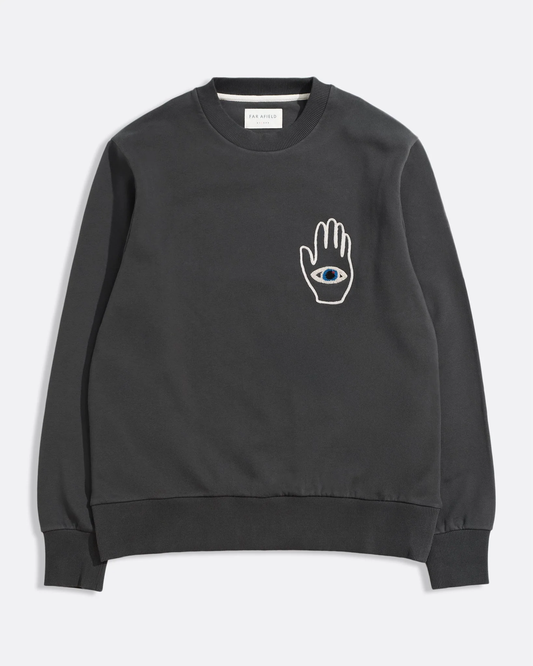 Hand Eye Sweatshirt Grey