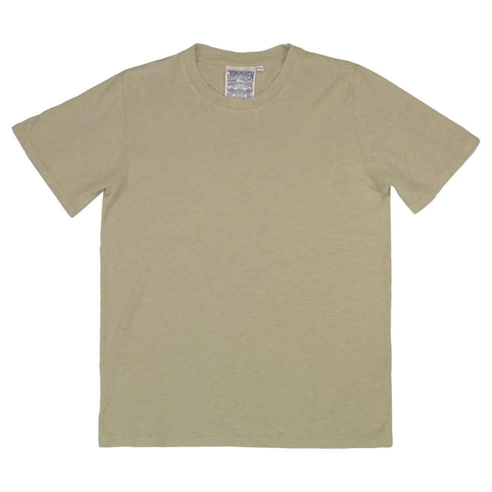 Heathered Jung Tee Desert Khaki