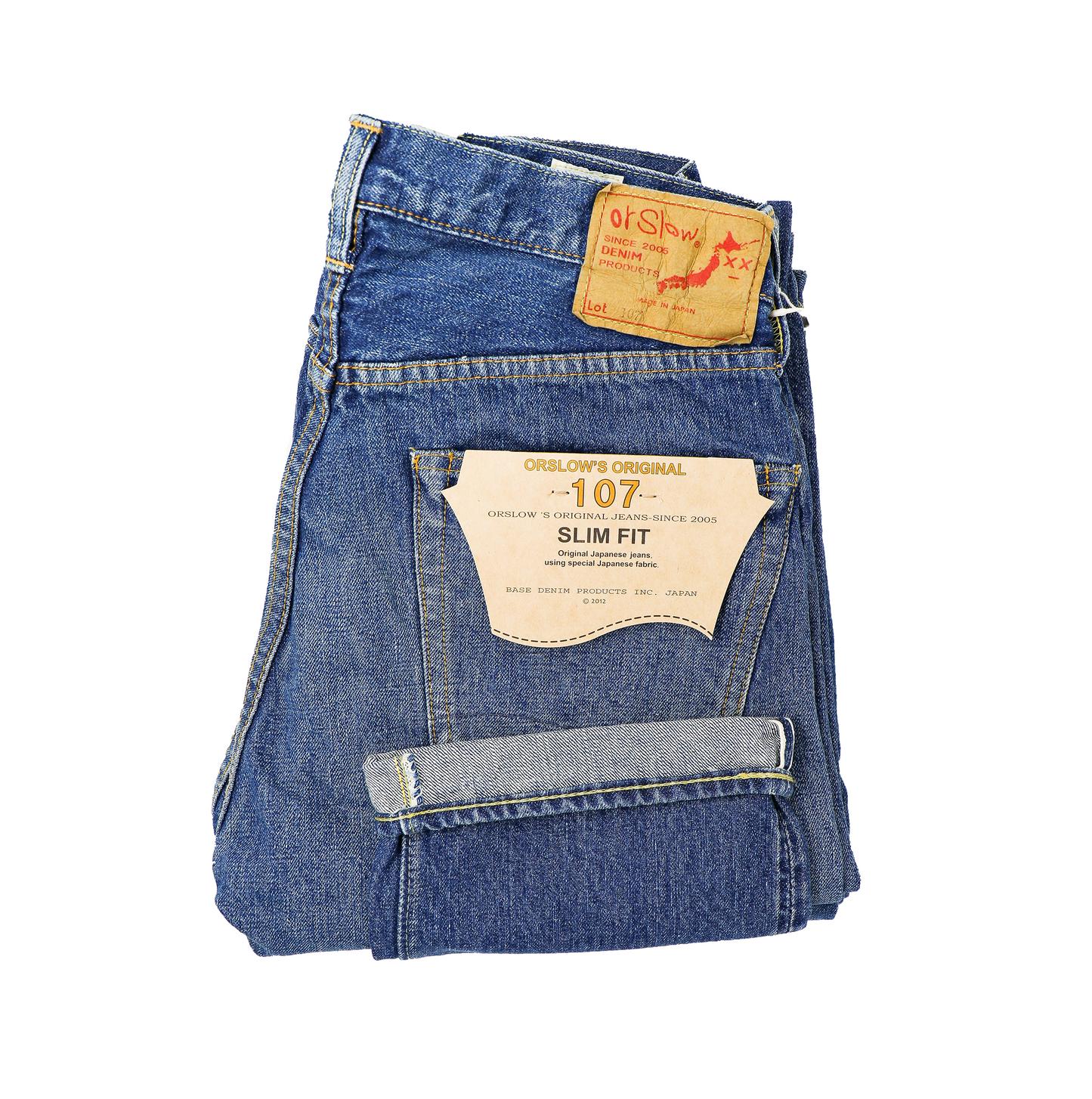 107 Ivy Slim Fit Denim 1984 2 Year Wash