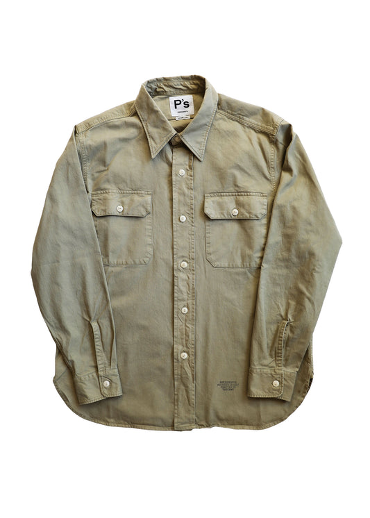 Sanders Overshirt Beige