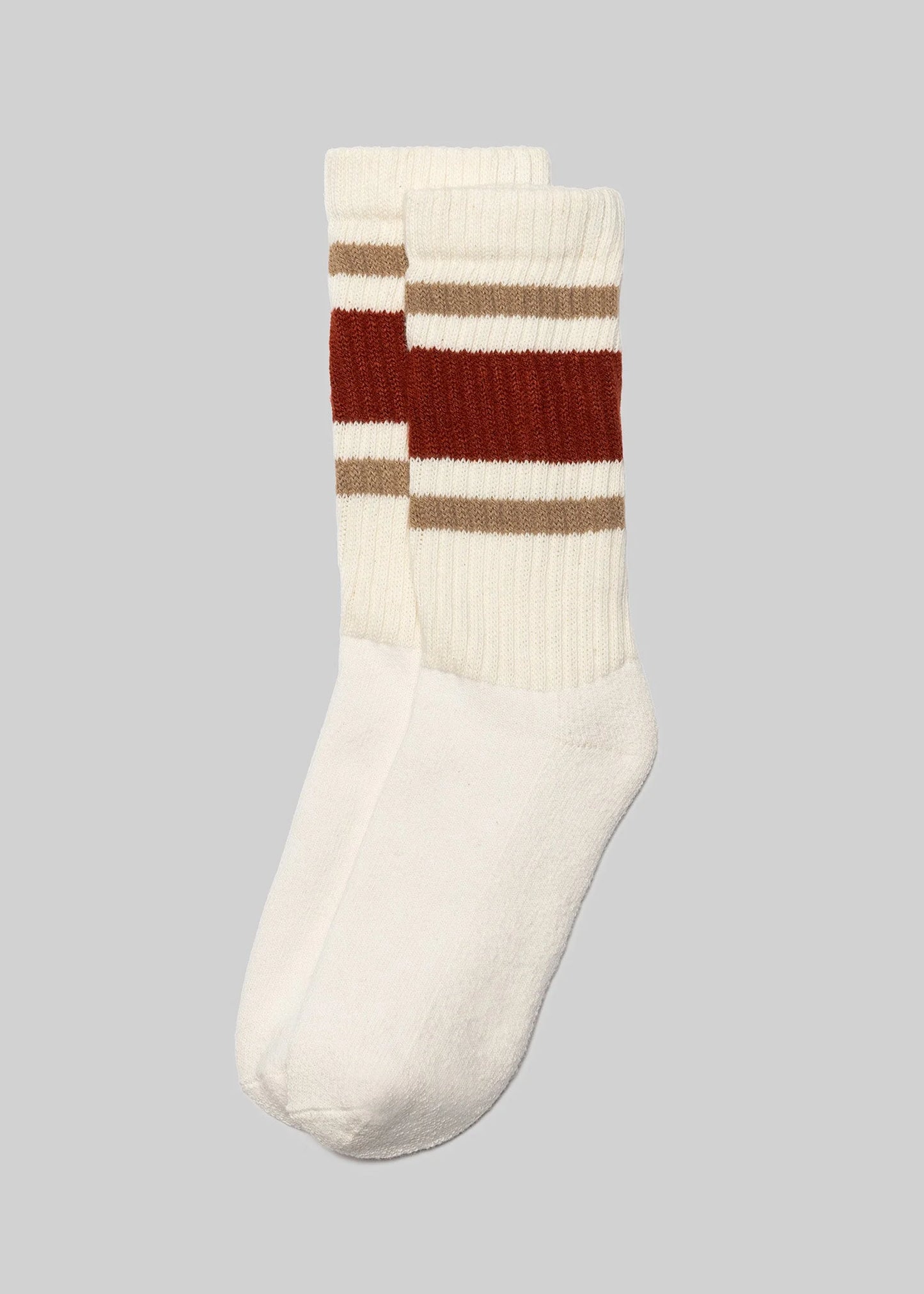 Retro Stripe Sock Sandstone