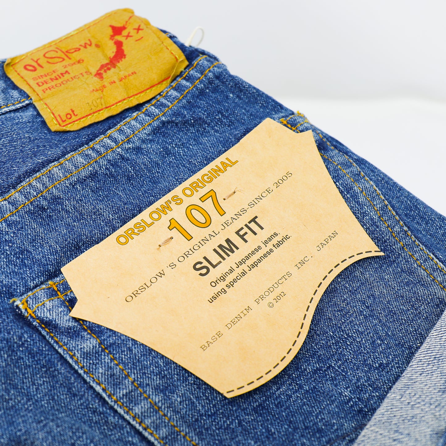 107 Ivy Slim Fit Denim 1984 2 Year Wash