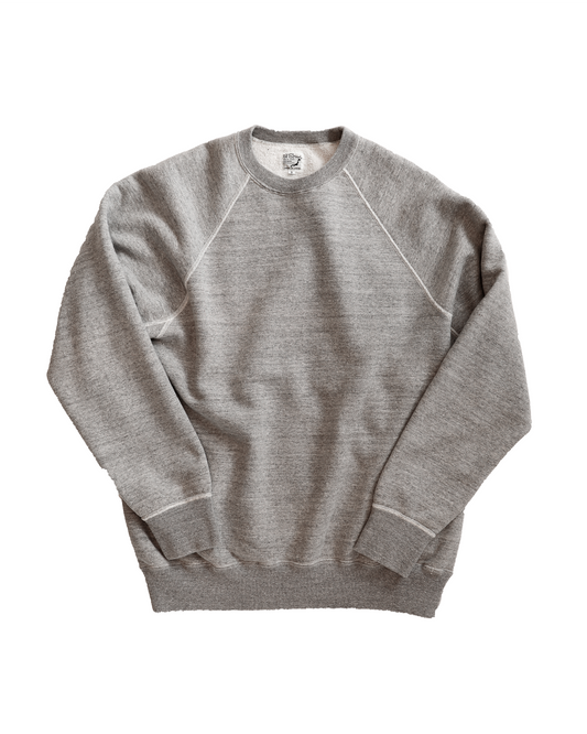 Crewneck Loopwheel Sweatshirt Heather Grey