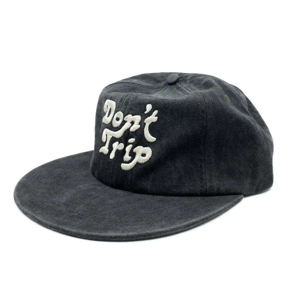 Don't Trip Washed Hat Black